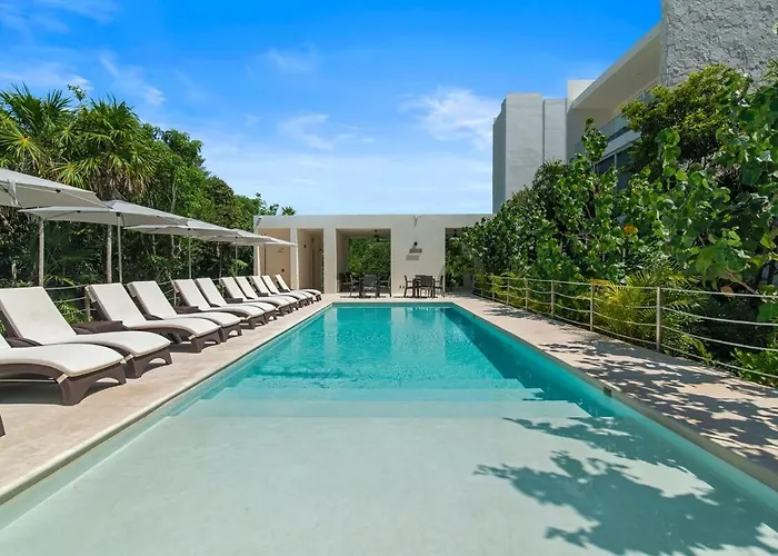 Luumha Private Hot Tub 7 Rooftop Pools Access * Akumal