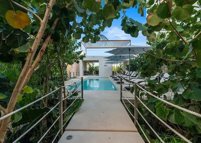 Luumha Private Hot Tub 7 Rooftop Pools Access Apartment Akumal