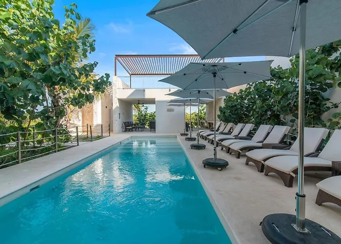 Luumha Private Hot Tub 7 Rooftop Pools Access Akumal